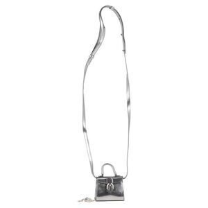 Pre Loved Delvaux Vintage Women metallic | silver Crossbody Bags